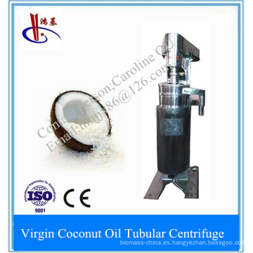 Separador tubular de alta velocidad para aceite de coco estándar Vco